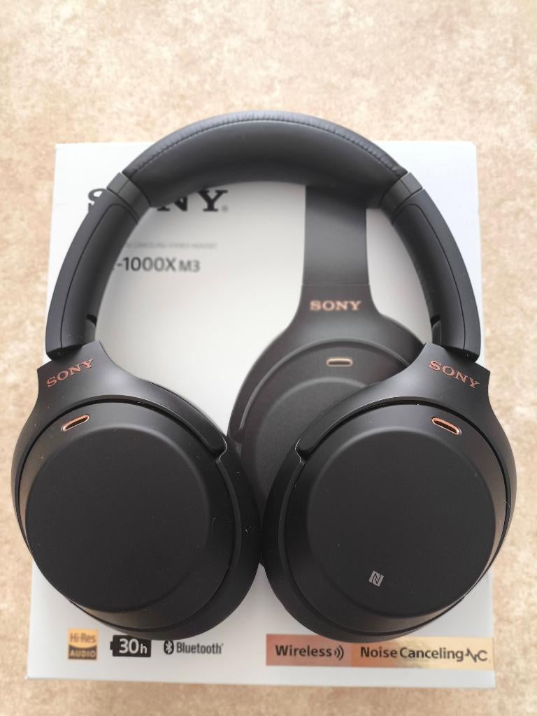 Sony WH-1000XM3 Zwart, Ophalen, Zo goed als nieuw, Sony, Draadloos