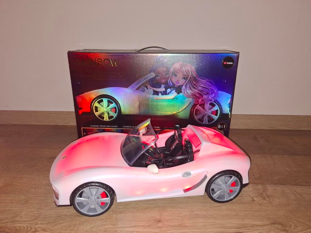 Voiture à couleurs changeantes Rainbow High, Enlèvement, Comme neuf