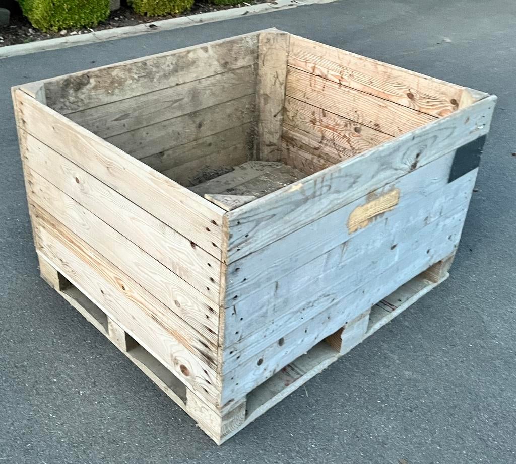 Houten aardappelkist/perenkist/appelkist, Ophalen, Gebruikt, Overige typen, Minder dan 200 cm