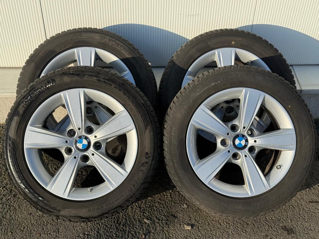 ORIGINELE BMW velgen winterset 1, 2 & 3 serie, Auto-onderdelen, Ophalen, Gebruikt, 16 inch, Banden en Velgen