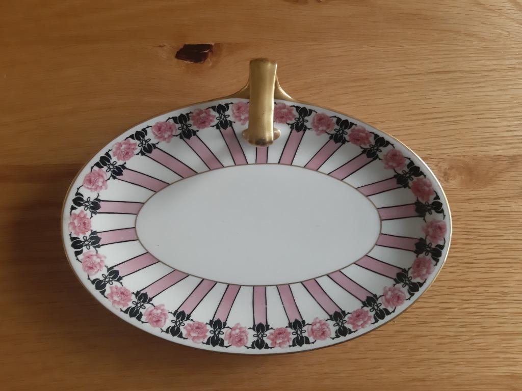 plateau de table porcelaine de Limoges, Maison & Meubles, Enlèvement, Moins de 50 cm, Autres matériaux, Comme neuf