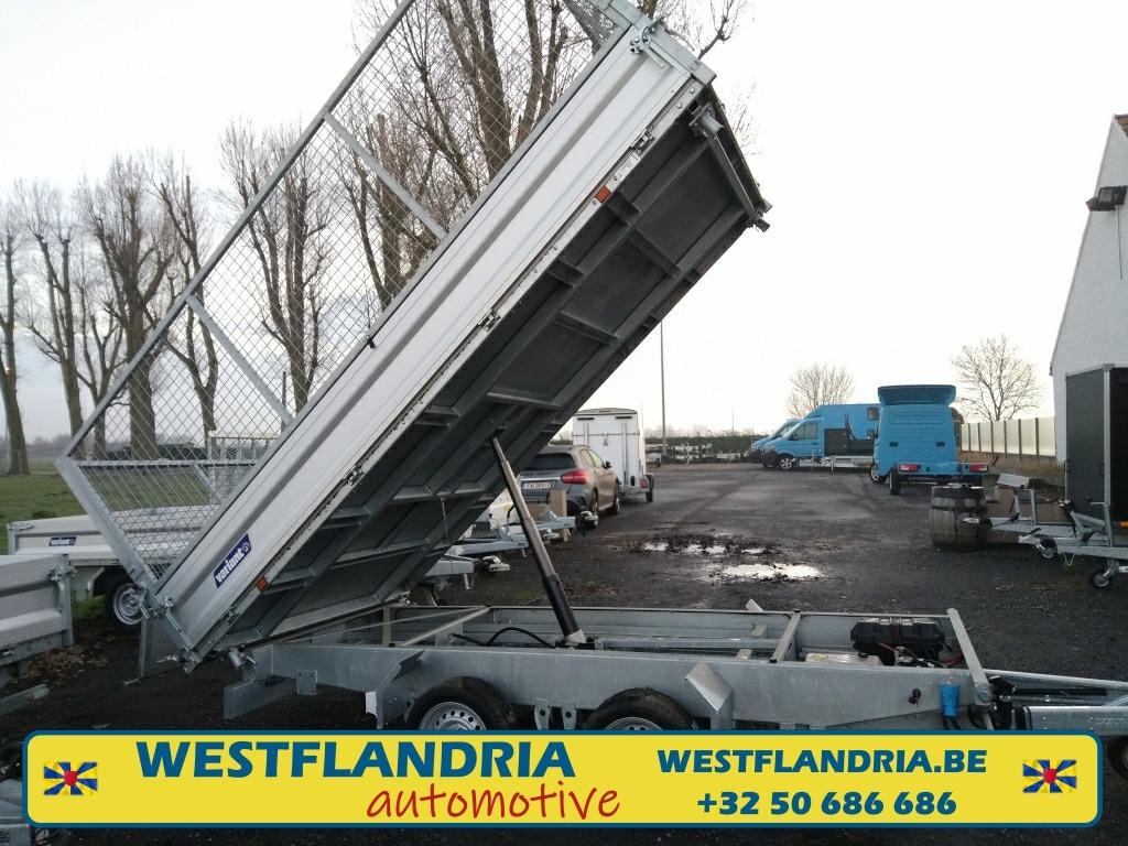 Kipper 3500kg + bladveren + loofrekken + oprijplaten, Bedrijf, Te koop, Fiat