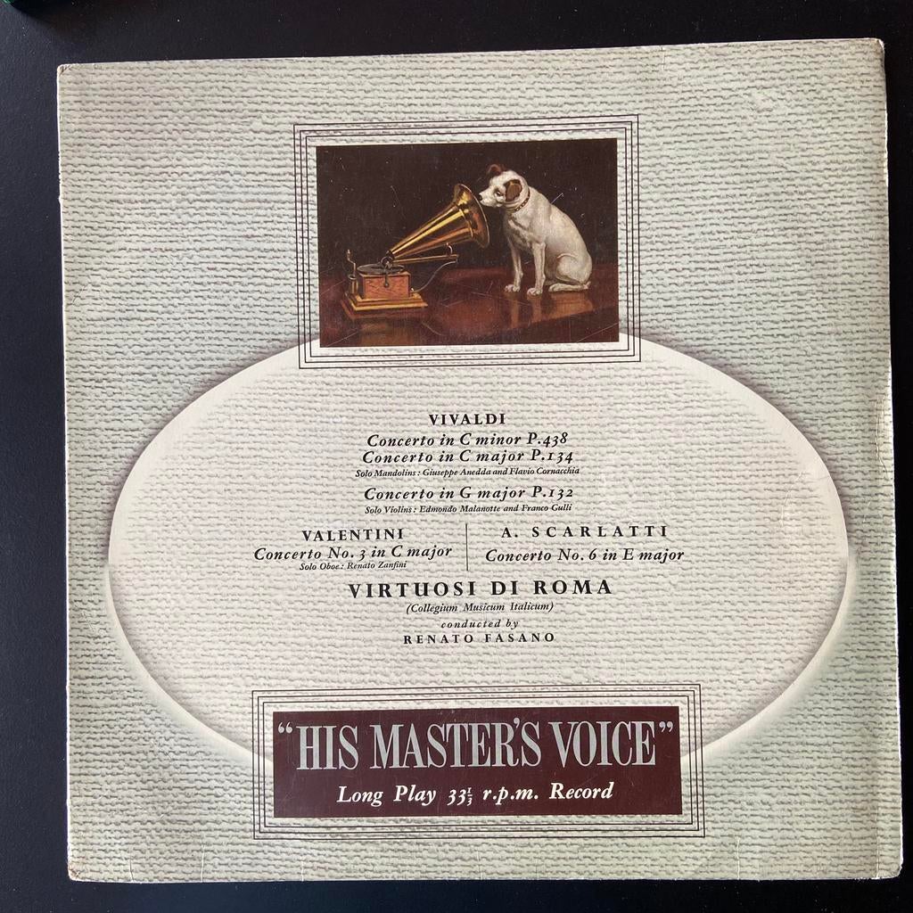 LP Vivaldi Concerto C Valentini Scarlatti 1956 NM, Cd's en Dvd's, Vinyl | Klassiek, Ophalen of Verzenden