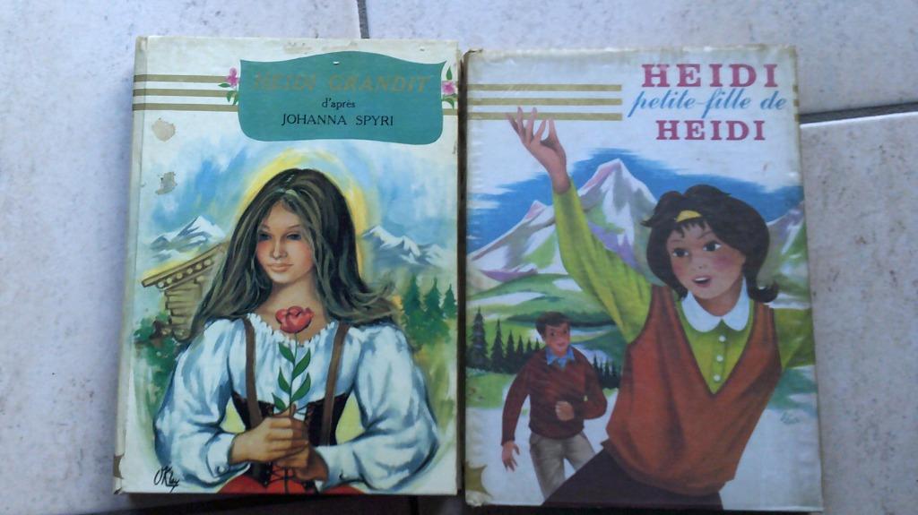 „HET KLEINE MEISJE VAN HEIDI-HEIDI GROEIT OP” J.SPYRI+HERCUL, Ophalen of Verzenden, JOHANNA SPYRY
