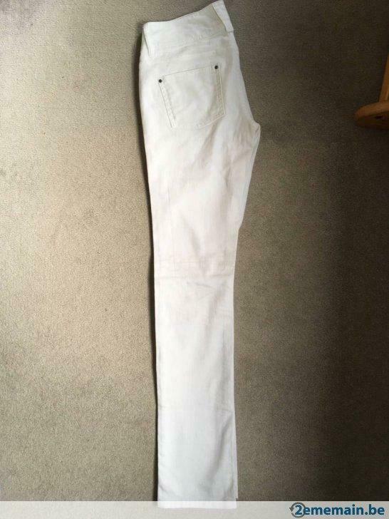 Pantalon Blanc Vero Moda Jeans, Nieuw, Wit