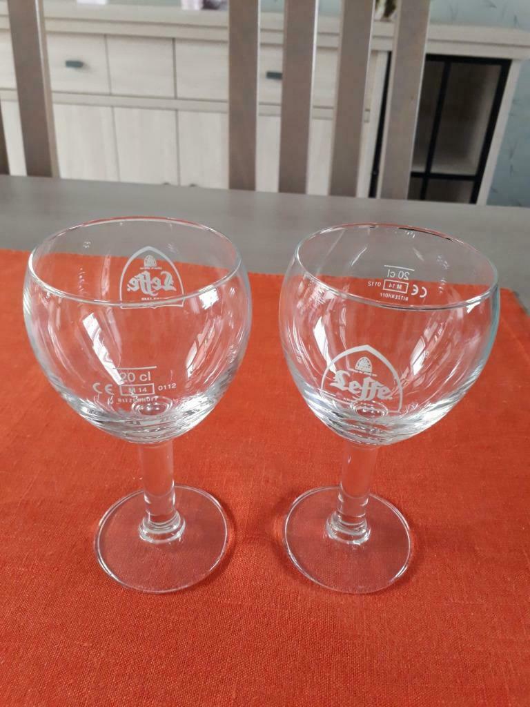 Leffe glazen, Huis en Inrichting, Glas of Glazen, Nieuw, Ophalen of Verzenden, Glas
