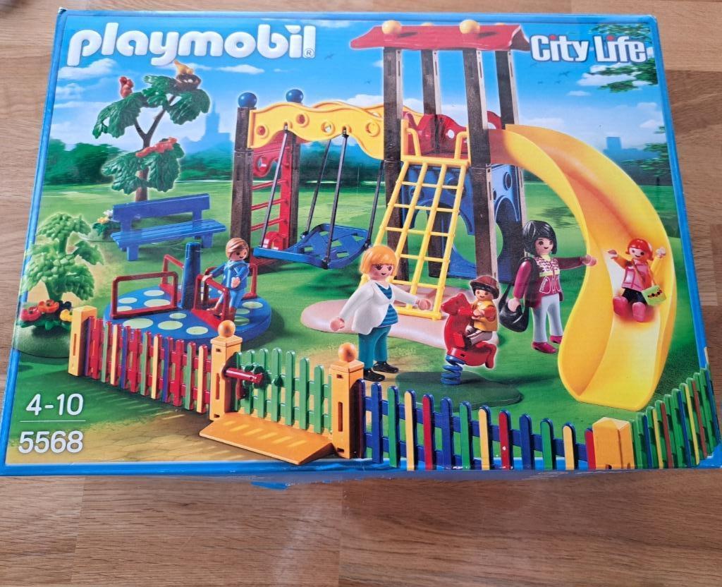 Playmobil speeltuintje 5568, Kinderen en Baby's, Speelgoed | Playmobil, Ophalen of Verzenden, Zo goed als nieuw, Complete set
