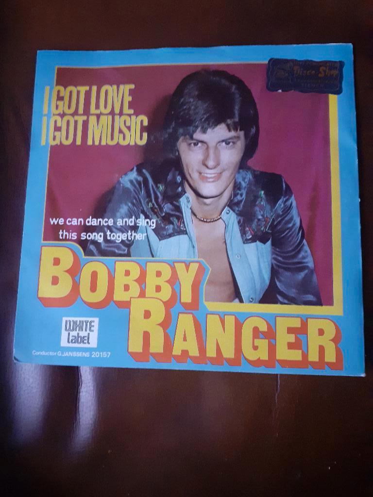 45T Bobby Ranger : I got love I got music (Belpop), Ophalen of Verzenden