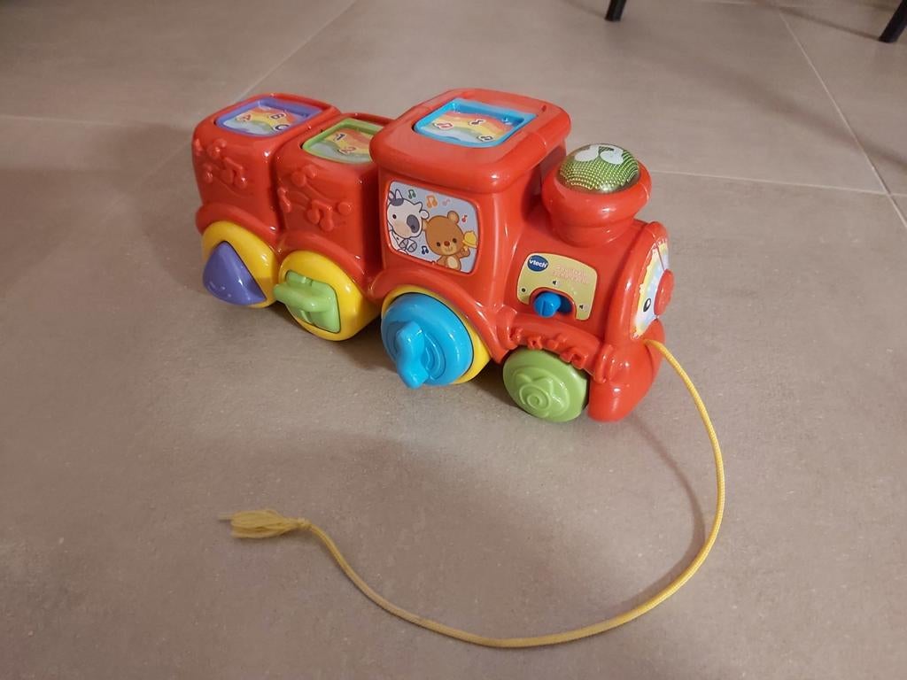Roul'train cache-cache Vtech, Enlèvement ou Envoi, Comme neuf, 2 à 4 ans