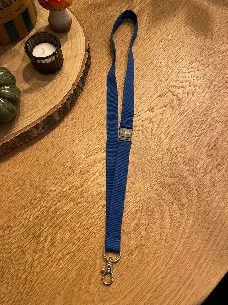 Lanyard Blauw, Ophalen of Verzenden, Gebruikt