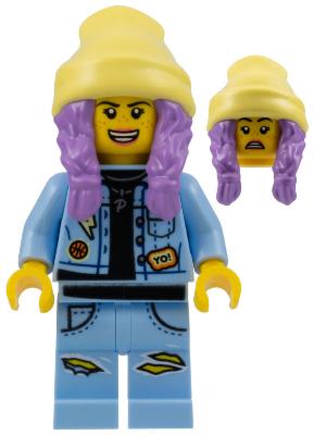 Lego figuur hs014 Parker L. Jackson hidden side, Ophalen of Verzenden, Nieuw, Complete set, Lego