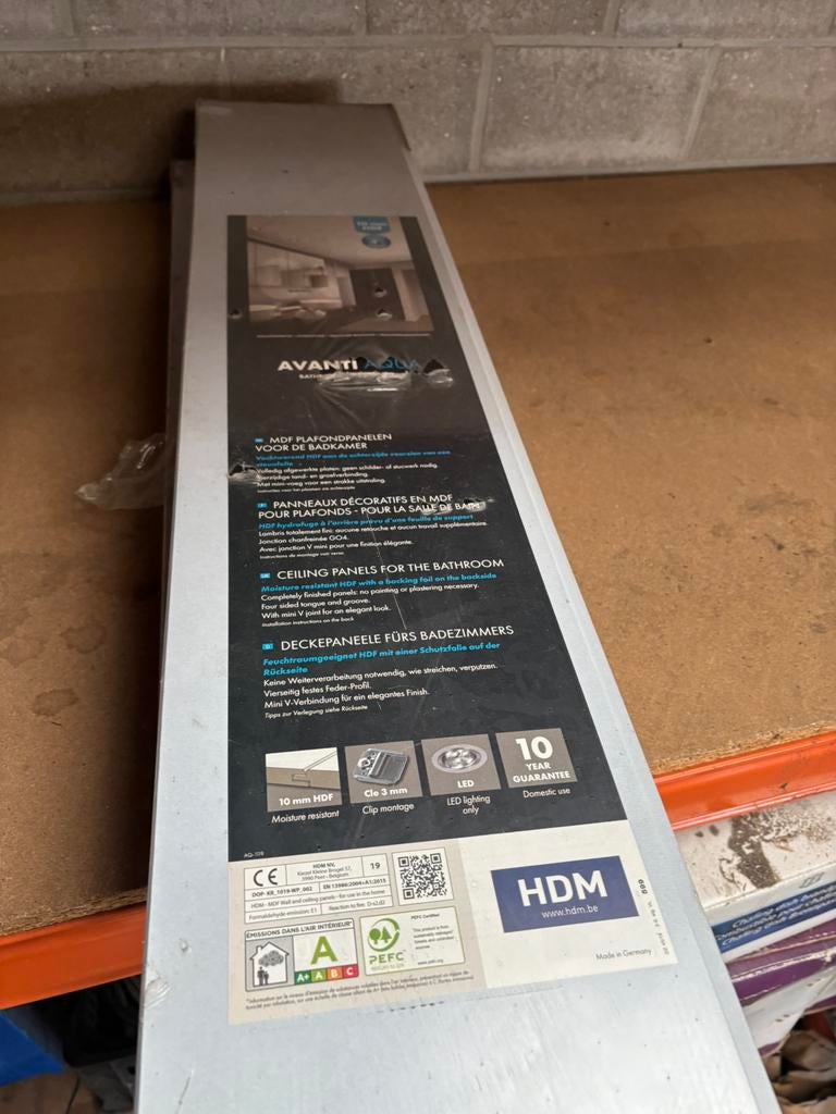 Plafond voor badkamer, Doe-het-zelf en Bouw, Hout en Planken, Ophalen, Zo goed als nieuw