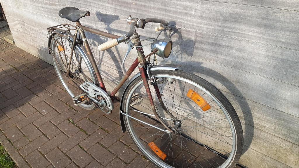 Retro herenfiets, Ophalen, Jaren '60 of nieuwer