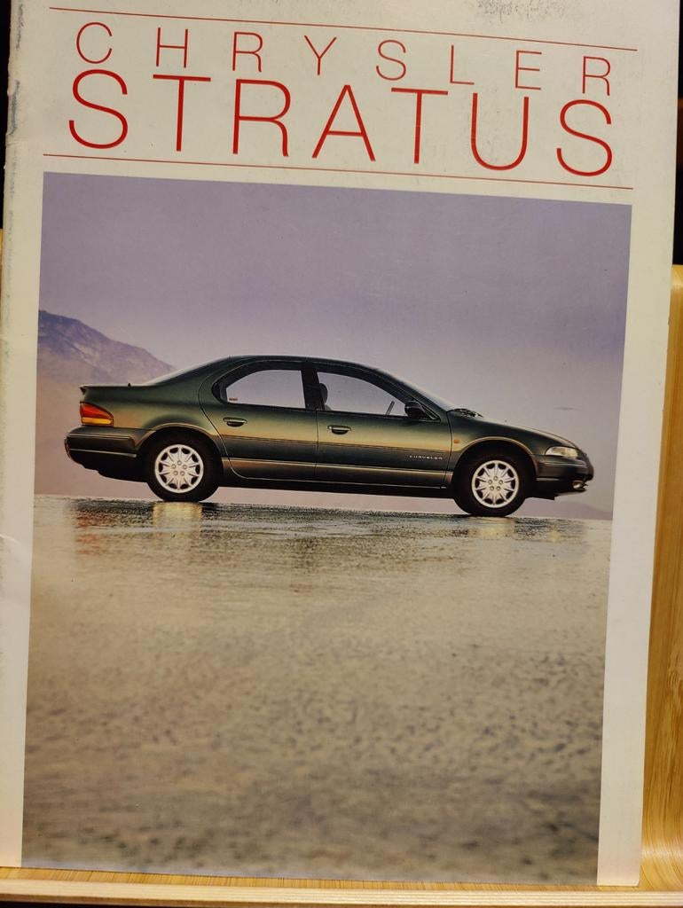CHRYSLER Stratus brochure, Ophalen of Verzenden, Zo goed als nieuw