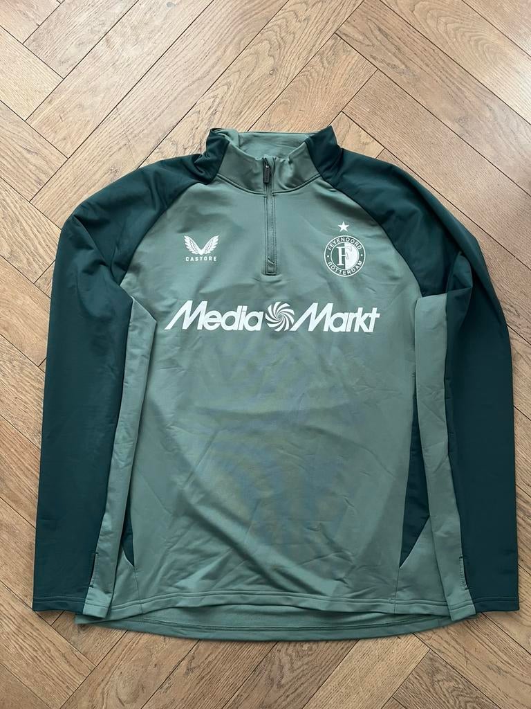 Feyenoord zipper vest Castore maat XL Z.G.A.N, Kleding | Heren, Ophalen of Verzenden, Zo goed als nieuw, Maat 56/58 (XL), Voetbal