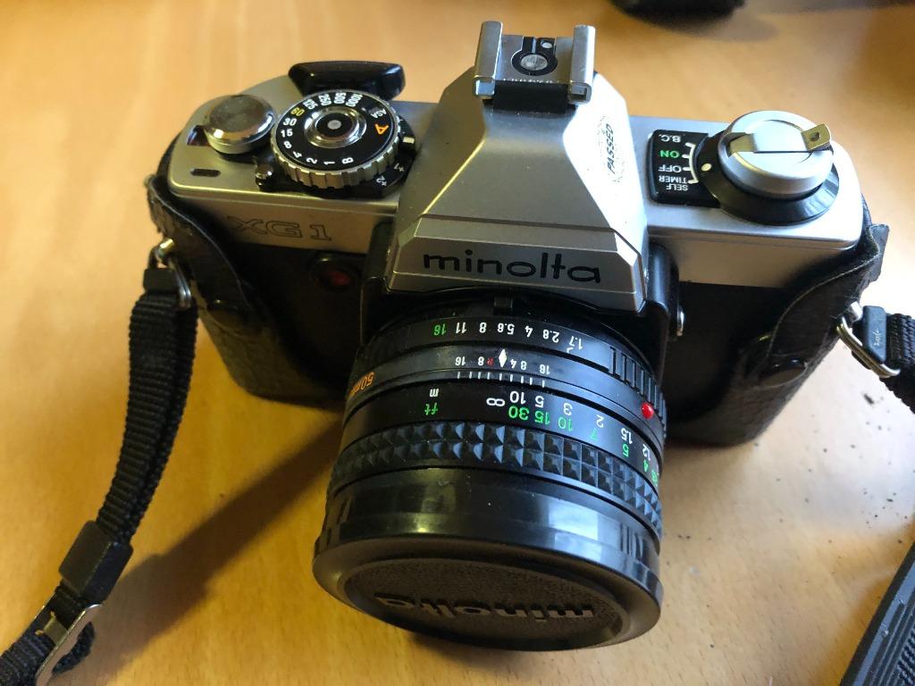 fototoestel Minolta XG1, Ophalen, 1980 tot heden, Fototoestel