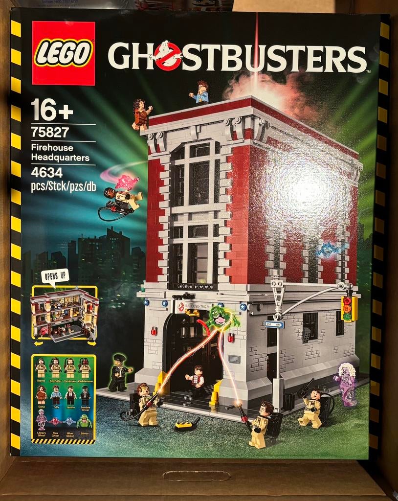 Set Lego 75827 - Le siège de Ghostbusters, Enlèvement ou Envoi, Lego