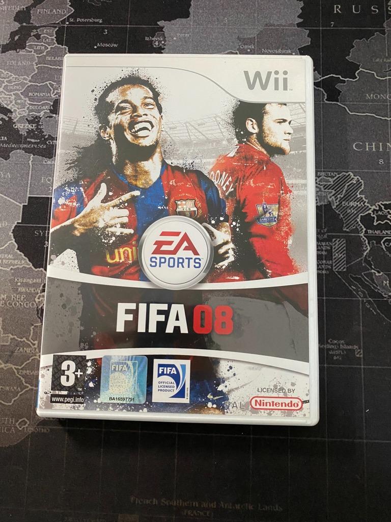 Fifa 08 - Wii, Games en Spelcomputers, Ophalen of Verzenden, Zo goed als nieuw, Sport