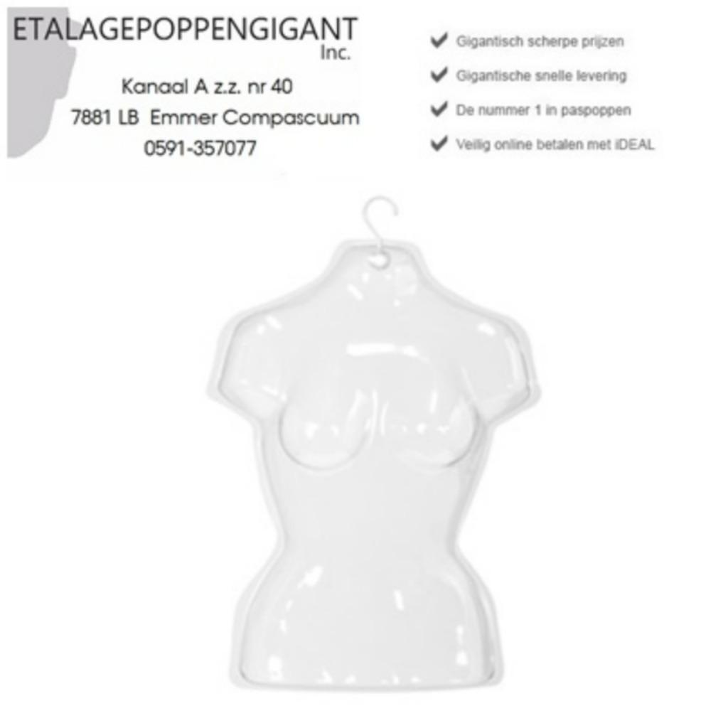 Hang Torso - Hang Body Shel / Transparant EPG, Overige typen, Overige kleuren, Nieuw, Ophalen of Verzenden