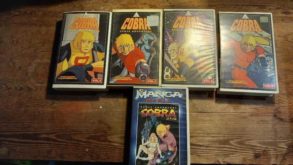 Lot vhs cobra vintage, Vanaf 16 jaar, Ophalen of Verzenden, Gebruikt, Actie en Avontuur
