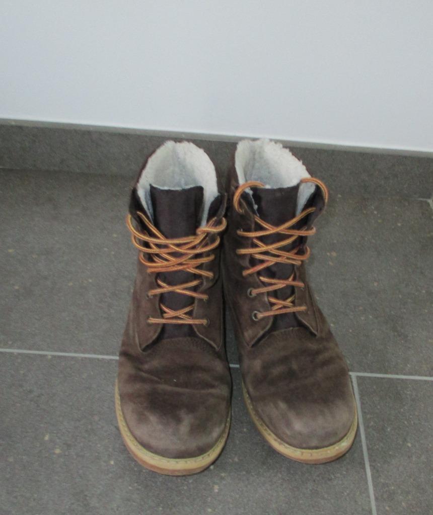 Bottes en cuir de daim, pointure 38, Garçon, Bottes, Enlèvement ou Envoi, Utilisé