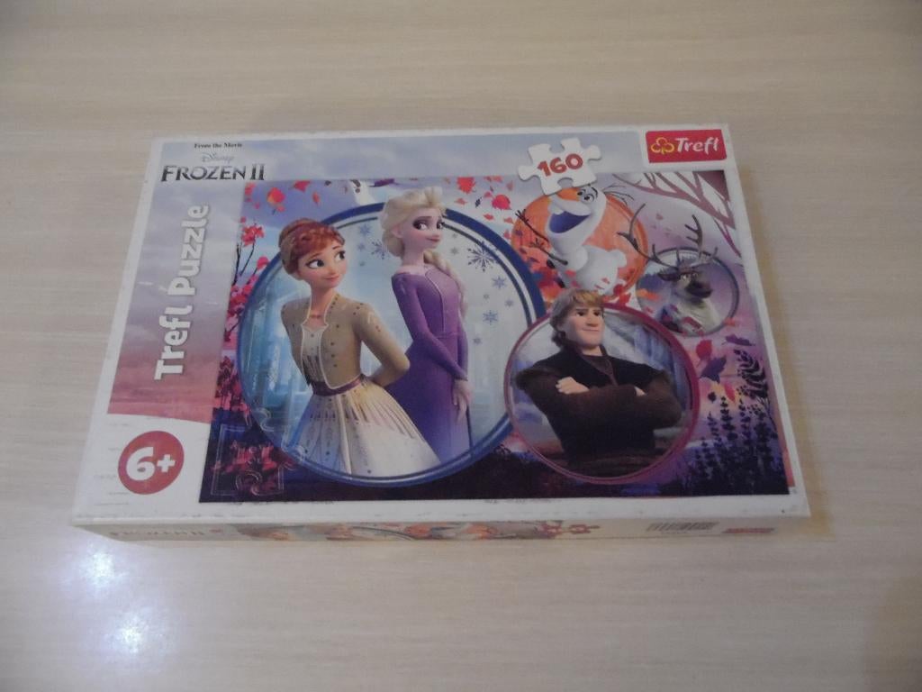 PUZZLE LA REINE DES NEIGES 160 PIÈCES    DISNEY, Enlèvement ou Envoi, Plus de 50 pièces, Comme neuf, 6 ans ou plus