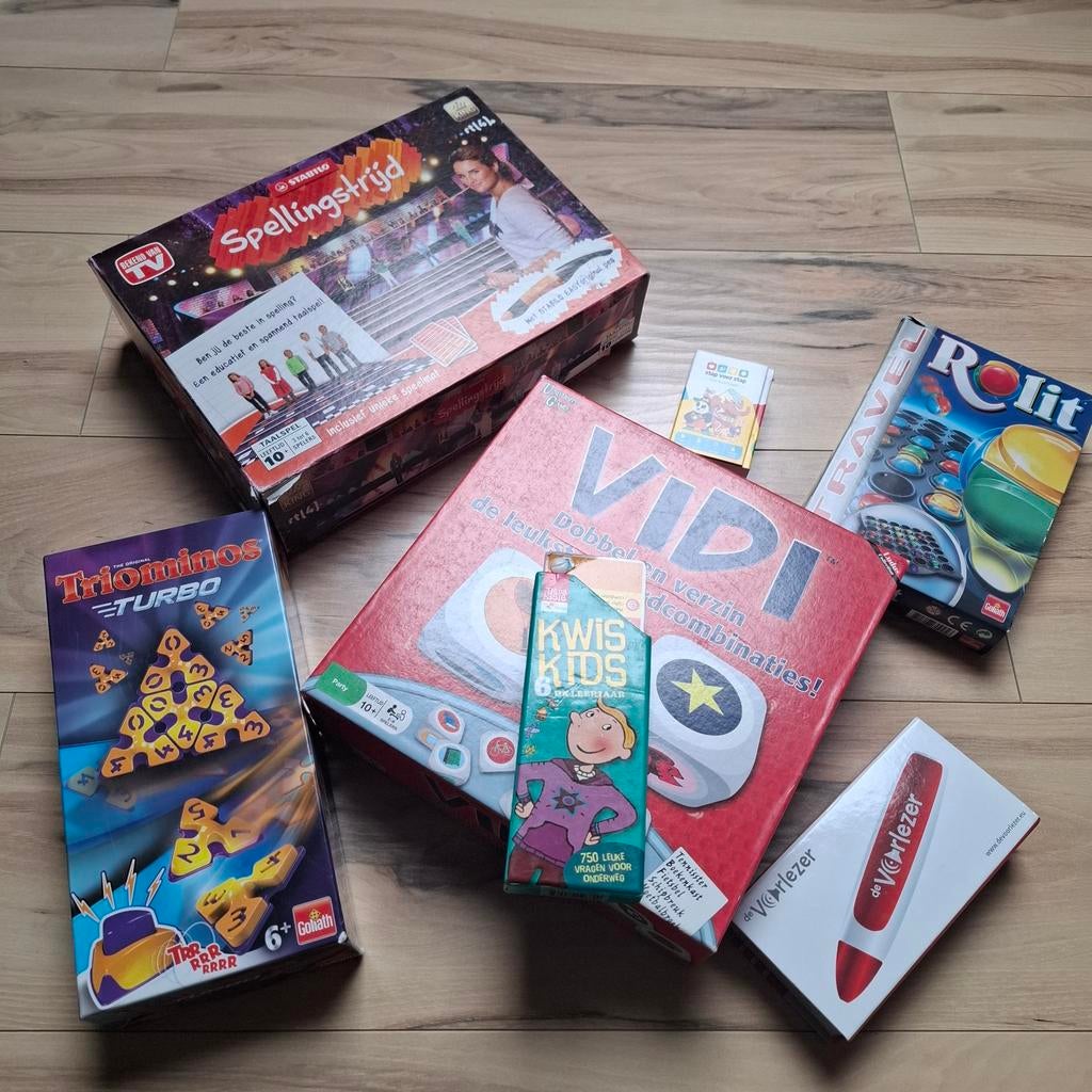 Verzameling spelletjes, Ophalen