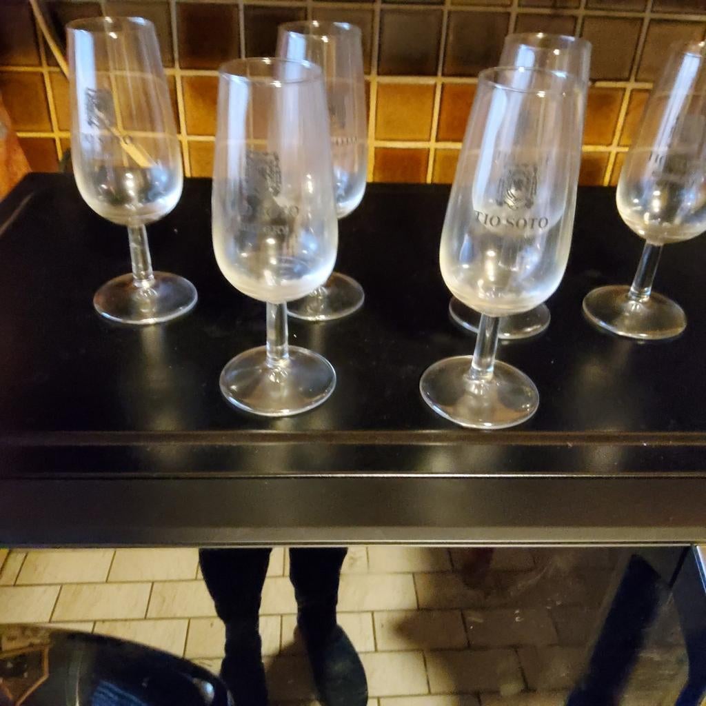 12 nieuwe porto glazen 7€, Verzamelen, Glas en Drinkglazen, Ophalen, Zo goed als nieuw