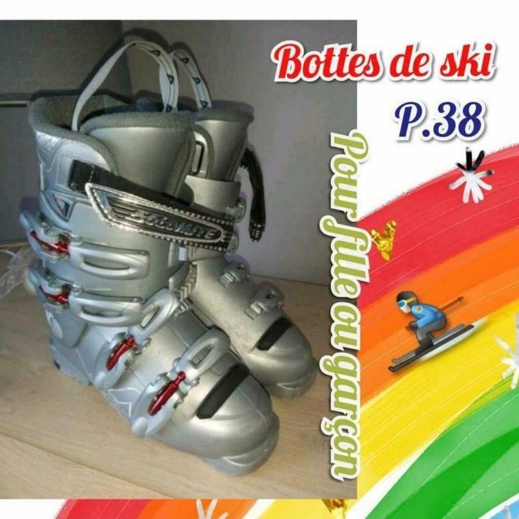 Bottes de ski -grise-Dolomite-T.282 mm, Autres marques, Enlèvement ou Envoi, Utilisé, Chaussures