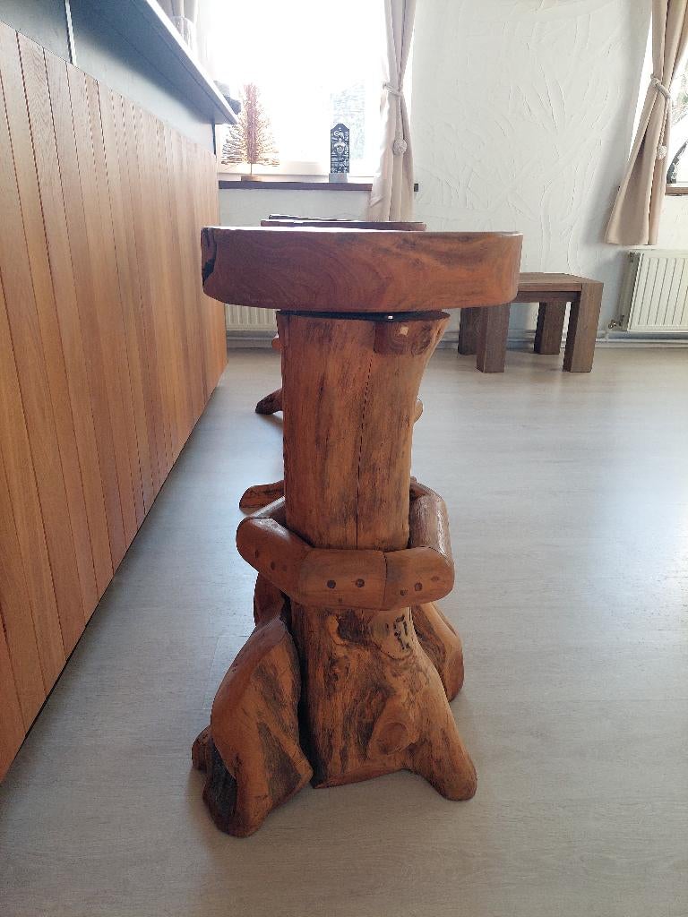 tabouret, 4 tabourets, Comme neuf, Enlèvement, Pivotant