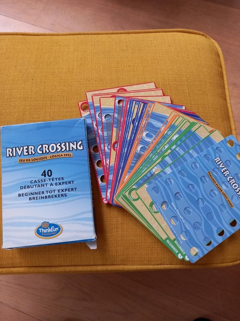 River crossing Thinkfun, Hobby en Vrije tijd, Ophalen of Verzenden