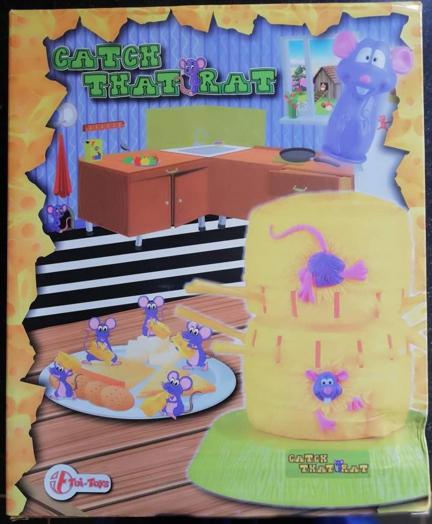 Catch that rat! (gezelschapsspel), Een of twee spelers, Ophalen of Verzenden, Zo goed als nieuw