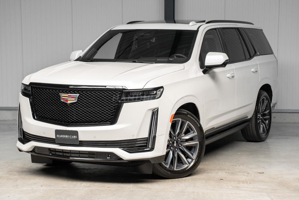 Cadillac Escalade SUV Sport Platinum LICHTE VRACHT 2 PLAATS, Auto's, Automaat, Verwarmde buitenspiegels, Escalade, Leder