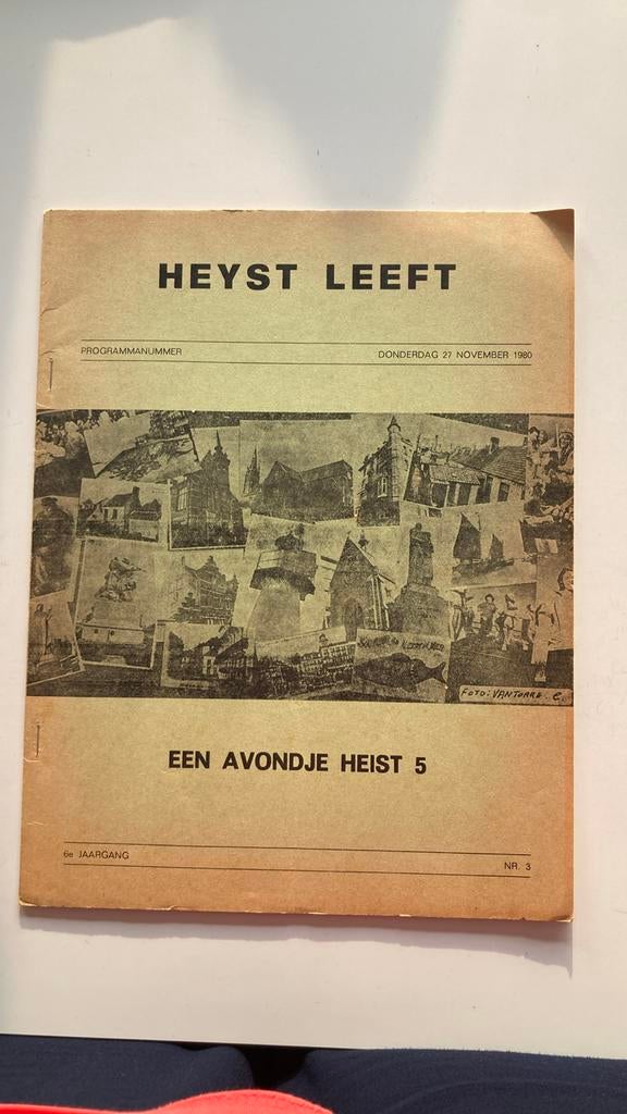 Heyst leeft - een avondje Heist 5 uit 1980, Ophalen of Verzenden, Gelezen