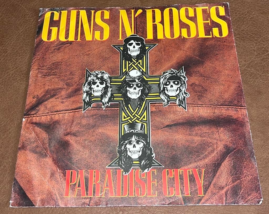 Guns n’ Roses - Paradise City - 7” vinyl Single - EU persing, Ophalen of Verzenden, Gebruikt