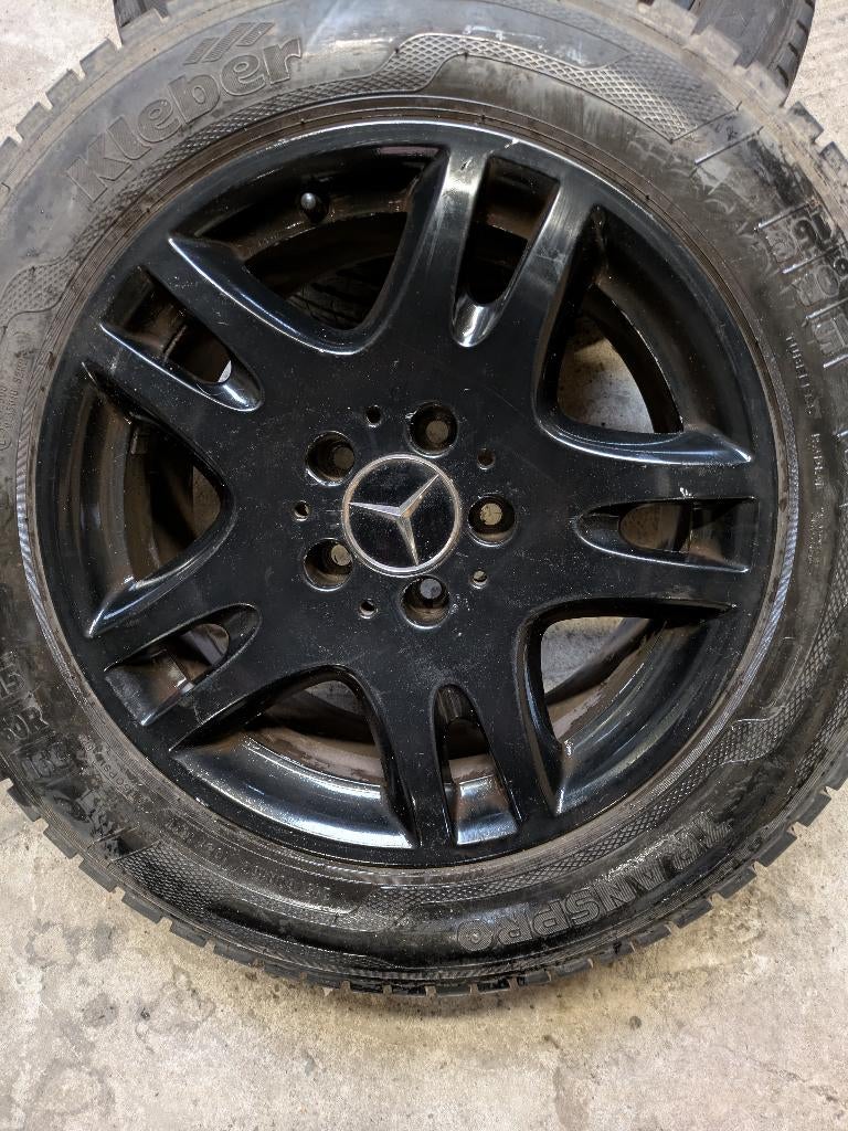 4 velgen en banden voor Vito, Auto-onderdelen, Banden en Velgen, Ophalen, 16 inch, Band(en), Zomerbanden
