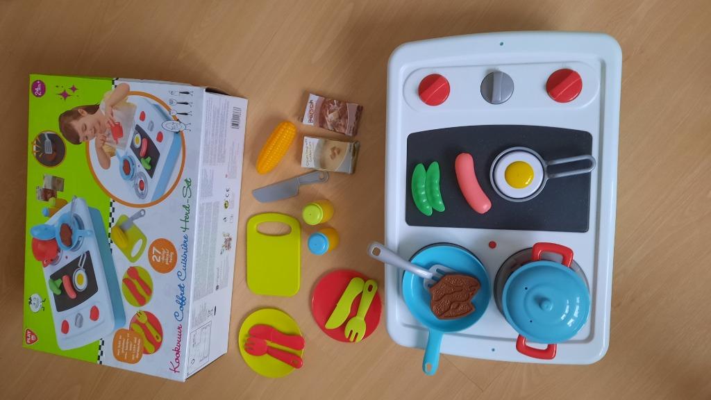 Playgo kookset 2 in 1, Enlèvement, Comme neuf, Plastique, Accessoires de cuisine de jeu