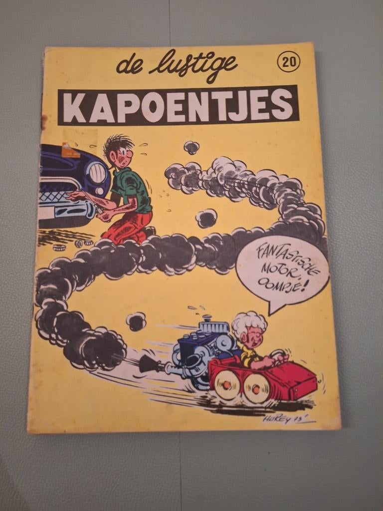 Strip De Lustige Kapoentjes 1973, Marc Sleen, Eén stripboek, Ophalen of Verzenden, Zo goed als nieuw