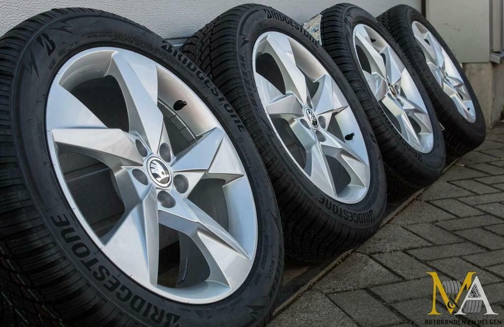 17 INCH ORIGINELE SKODA KAMIQ WINTERBANDEN WINTERSET NIEUW !, Auto-onderdelen, Banden en Velgen, Banden en Velgen, Nieuw, 17 inch