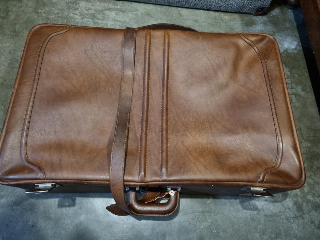 Valise vintage grande pour décoration, Enlèvement, Comme neuf