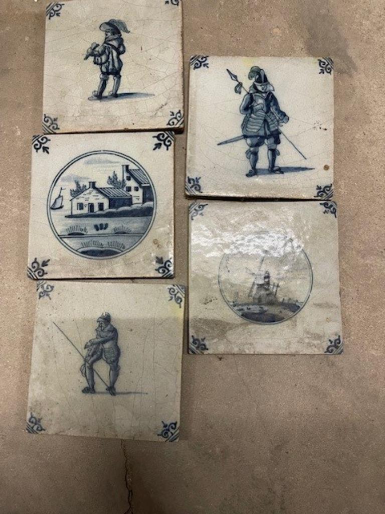 delft tegels, Antiek en Kunst, Curiosa en Brocante, Ophalen