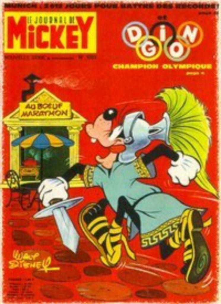 Le Journal De Mickey, Nouvelle Série 1053, Livres, Enlèvement ou Envoi, Utilisé, Journal