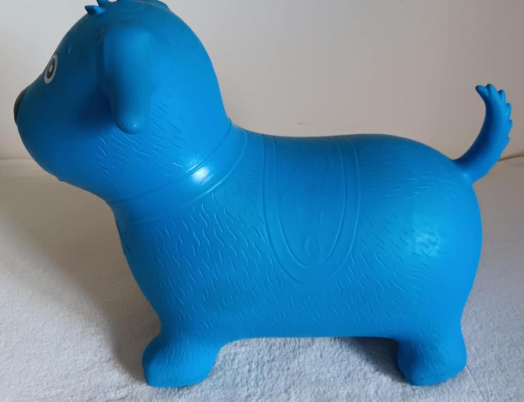Springdier blauwe hond, Ophalen, Gebruikt