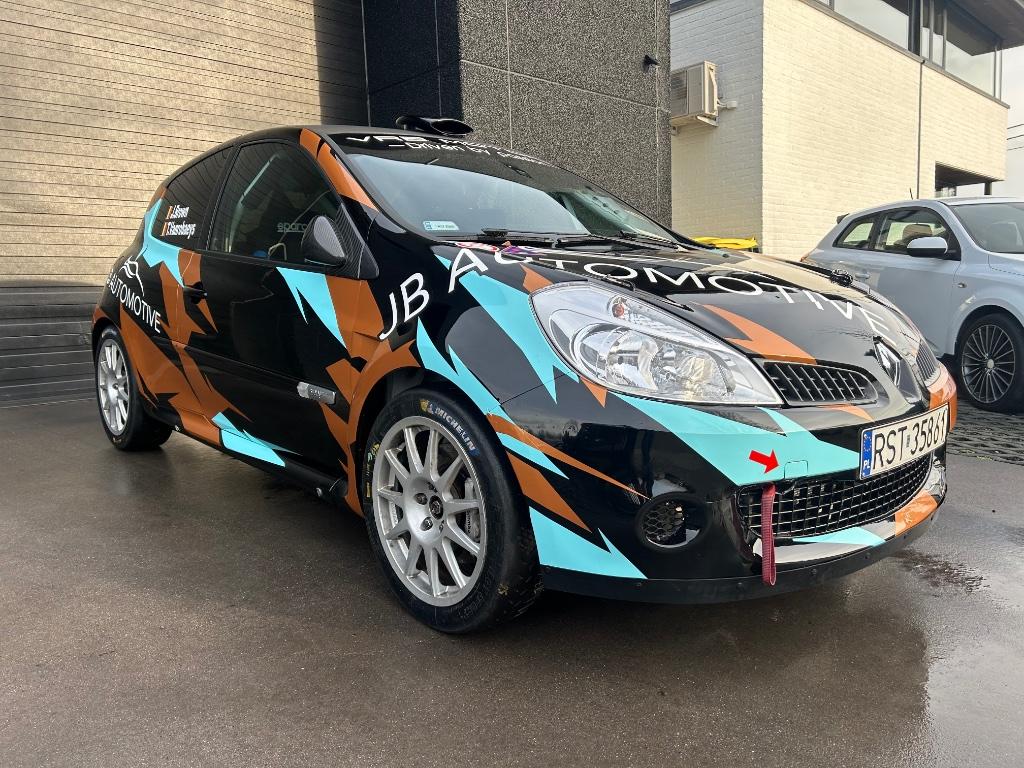 Clio 3rs rally - nieuwe motor - rallywagen - circuit, Auto's, Renault, Bedrijf, Te koop, Clio, Benzine, Stadsauto, 3 deurs, Handgeschakeld