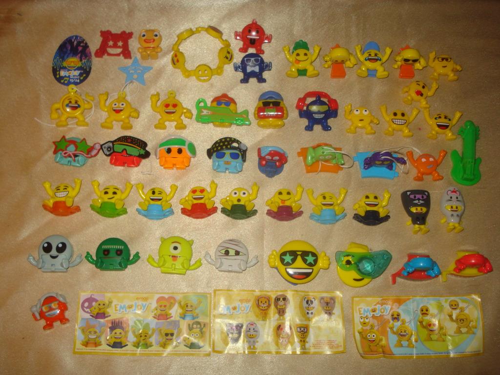 KINDER Lot de Figurines Diverses Emojis 2018 - 2019 Ferrero, Enlèvement ou Envoi, Comme neuf, Figurines