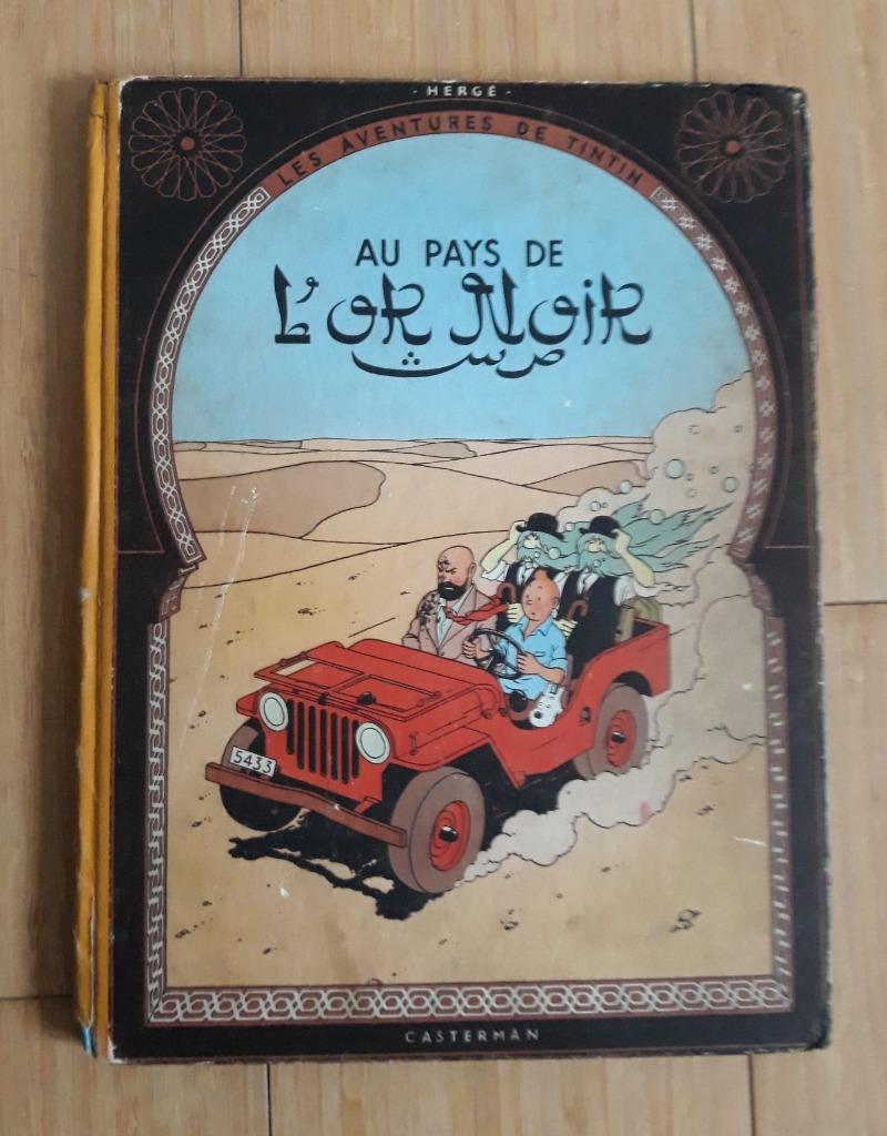 TINTIN – AU PAYS DE L’OR NOIR (1952), Enlèvement ou Envoi