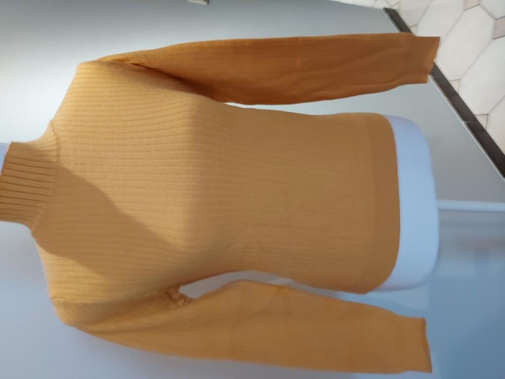 Nieuw mosterd geel truitje shein warme voering maat s, Kleding | Dames, Ophalen of Verzenden, Maat 36 (S), Geel