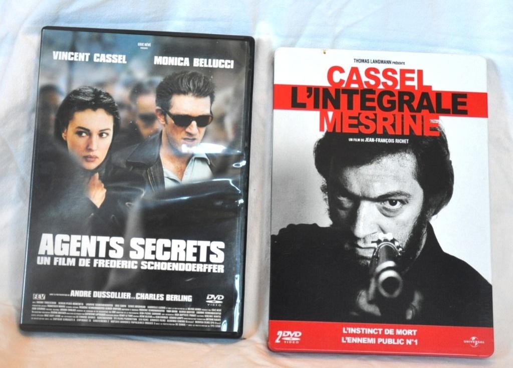 lot de 3 dvd avec vincent cassel (x20437) CJ, Cd's en Dvd's, Dvd's | Drama, Gebruikt, Waargebeurd drama, Boxset, Ophalen of Verzenden