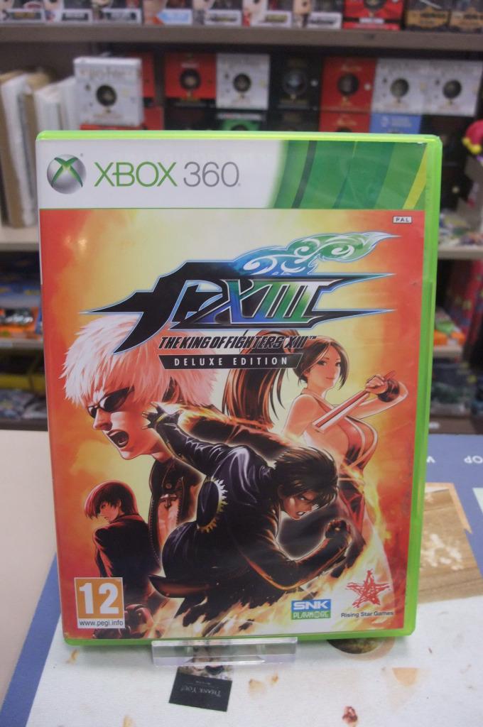 The king of Fighter XIII deluxe edition cib xbox 360, Gebruikt, Vechten, Microsoft, 2 spelers