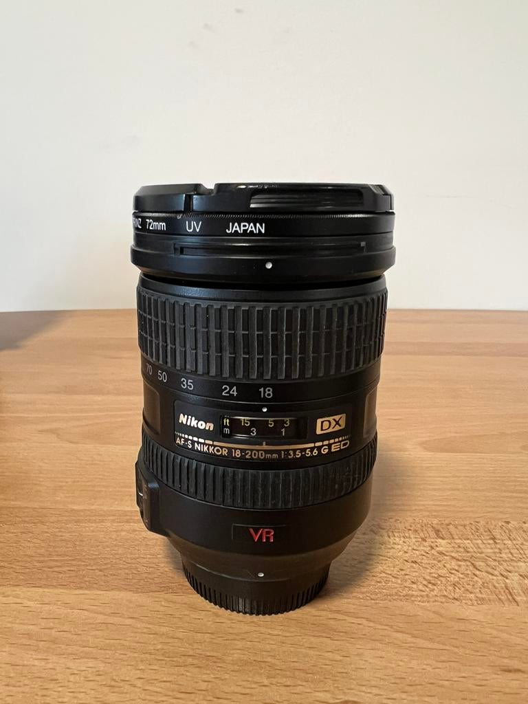 Nikon AF-S DX VR 18–200mm | alles-in-één | nette staat, Ophalen of Verzenden, Gebruikt